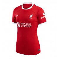 Camisa de time de futebol Liverpool Virgil van Dijk #4 Replicas 1º Equipamento Feminina 2023-24 Manga Curta